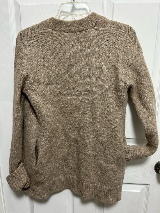 Theory Neutral Taupe Knit Cardigan - Picture 8 of 10